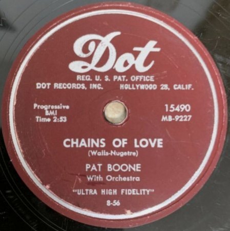 Pat Boone - auf 78 RPM