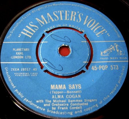 ALMA COGAN