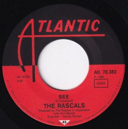 THE YOUNG RASCALS und dann THE RASCALS