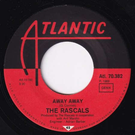 THE YOUNG RASCALS und dann THE RASCALS