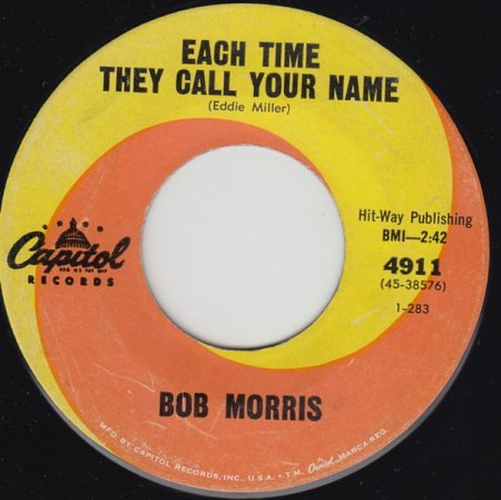 BOB MORRIS