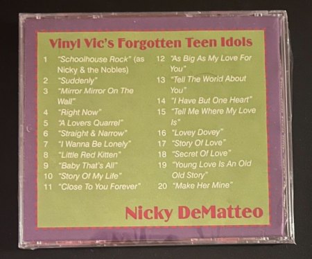 NICKY & THE NOBLES (Nicky DeMatteo)