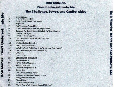 BOB MORRIS