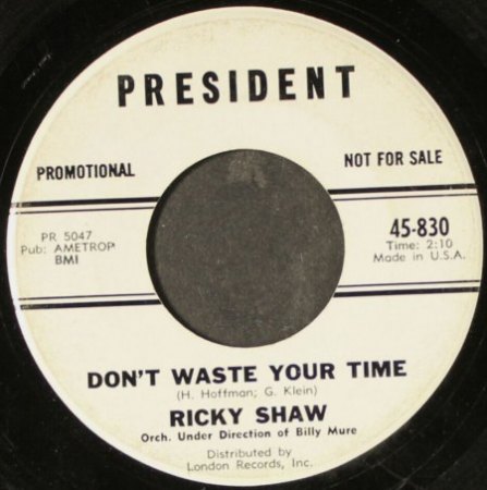 RICKY SHAW
