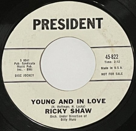 RICKY SHAW