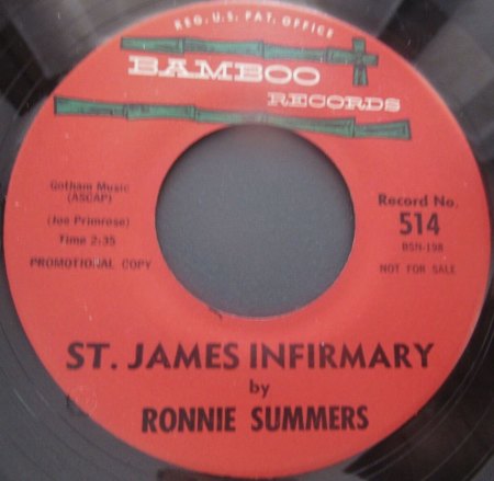 ST JAMES INFIRMARY
