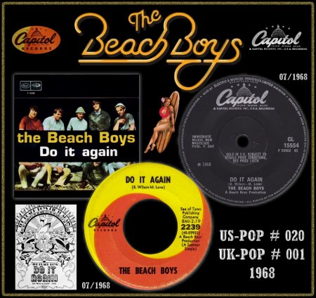 BEACH BOYS - COLLAGEN 1968