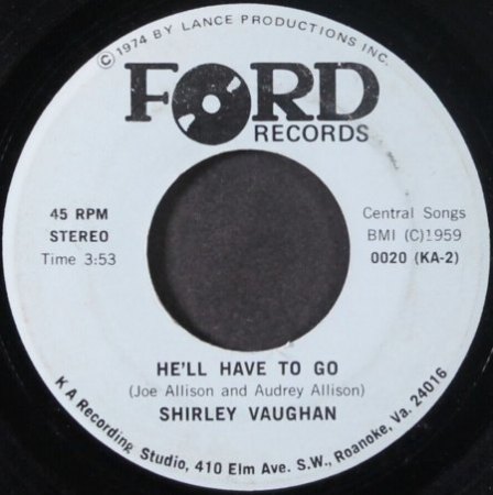 HE'LL HAVE TO GO - Jim Reeves
