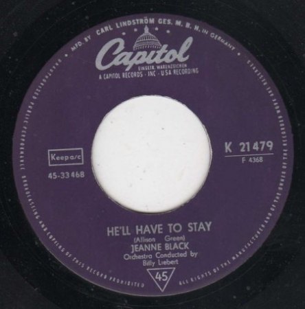 HE'LL HAVE TO GO - Jim Reeves