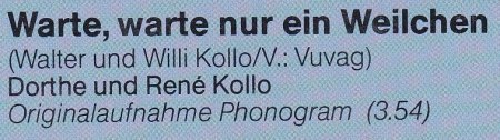 RENÉ KOLLO vor Richard Wagner