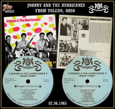 JOHNNY & THE HURRICANES - COLLAGEN