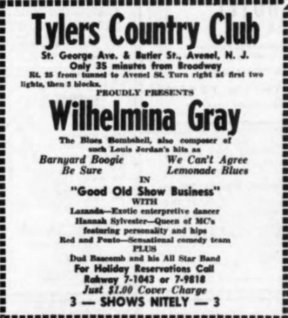 WILHELMINA GRAY