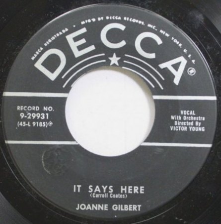 JOANNE GILBERT