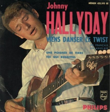 JOHNNY HALLYDAY - französische und deutsche VÖ