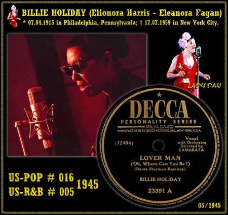 BILLIE HOLIDAY