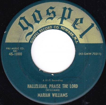 MARION WILLIAMS