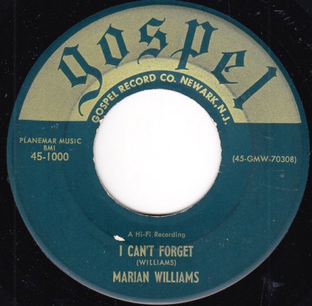 MARION WILLIAMS