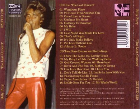 Billy Fury - LPs
