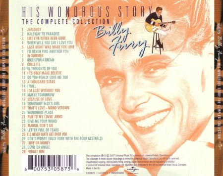 Billy Fury - LPs