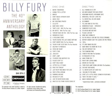 Billy Fury - LPs
