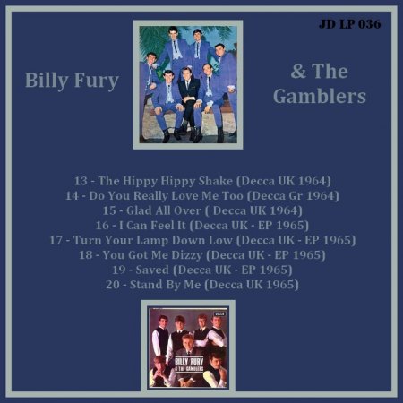 Billy Fury - LPs