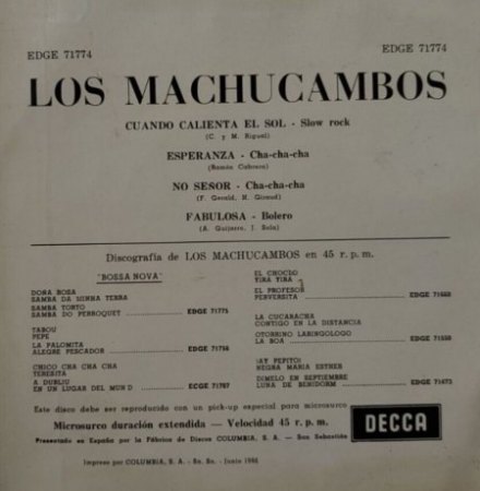 LOS MACHUCAMBOS