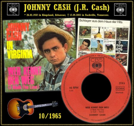 JOHNNY CASH auf CBS