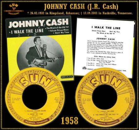 JOHNNY CASH - SUN