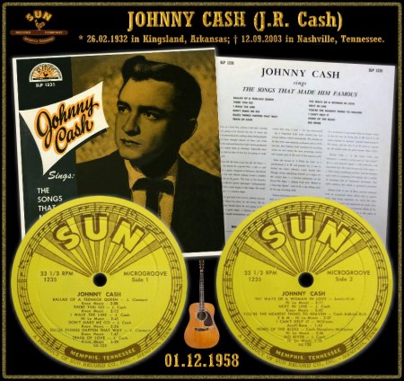 JOHNNY CASH - SUN