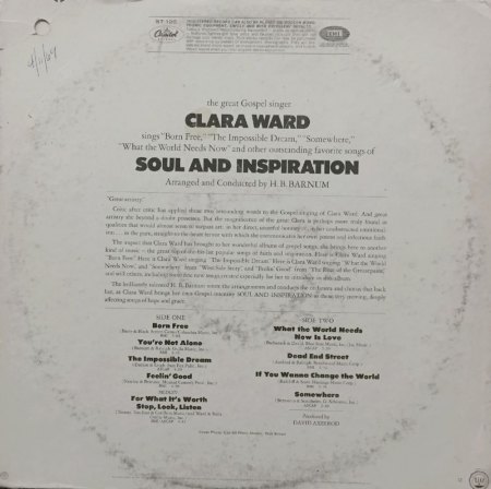 CLARA WARD