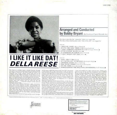 Deloreese  Patricia Early = DELLA REESE