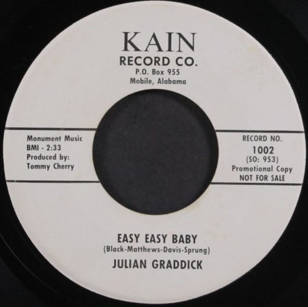 JULIAN GLAD alias JULIAN GRADDICK