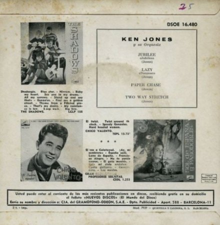 KEN JONES & THE ROCK'N ROLLERS