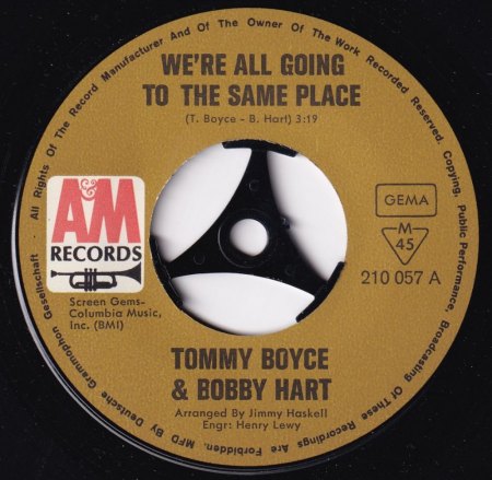TOMMY BOYCE
