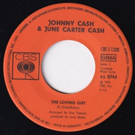 JOHNNY CASH auf CBS