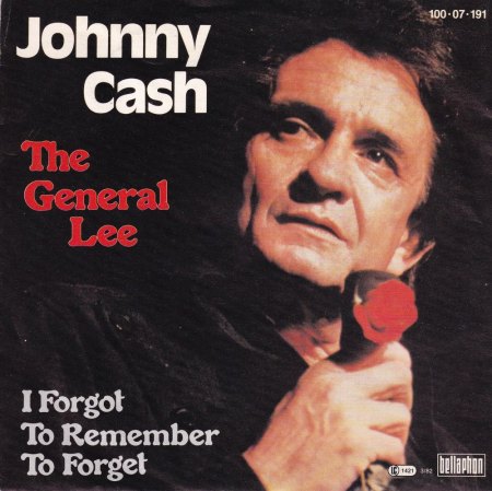 JOHNNY CASH auf Bellaphon