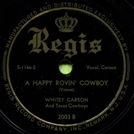 WHITEY CARSON