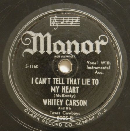 WHITEY CARSON