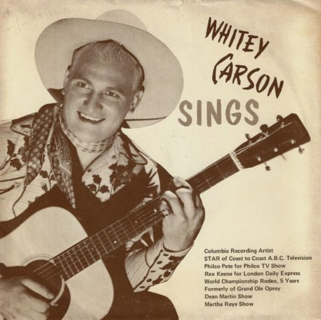 WHITEY CARSON