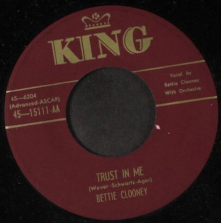 BETTIE CLOONEY / BETTY CLOONEY