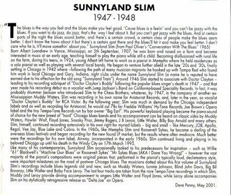 SUNNYLAND SLIM