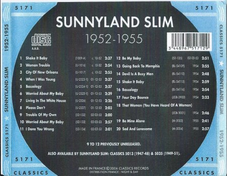 SUNNYLAND SLIM