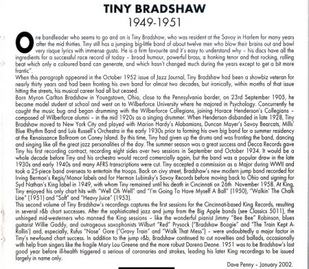 TINY BRADSHAW
