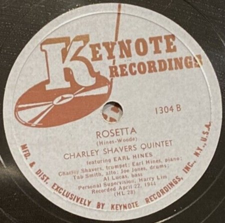 CHARLIE SHAVERS