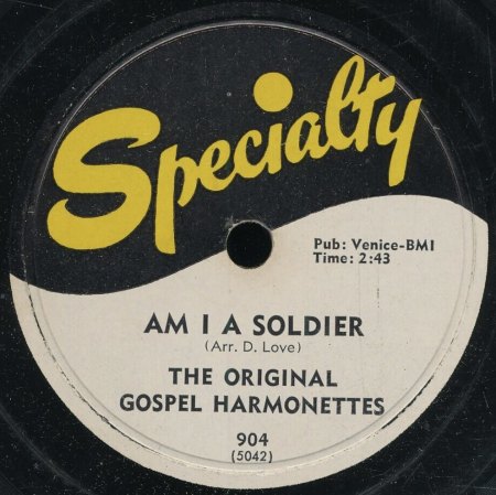 ORIGINAL GOSPEL HARMONETTES (Dorothy Love Coates)