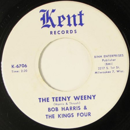 BOB HARRIS AND THE KINGS FOUR