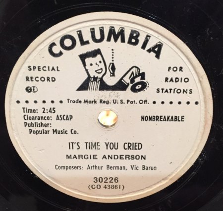 MARGIE ANDERSON
