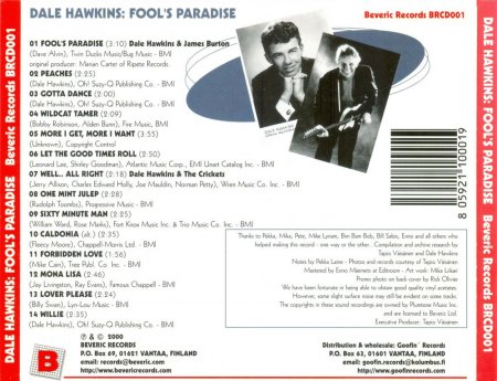 DALE HAWKINS nach Checker