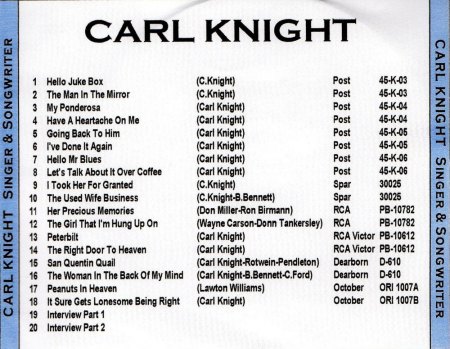 CARL KNIGHT