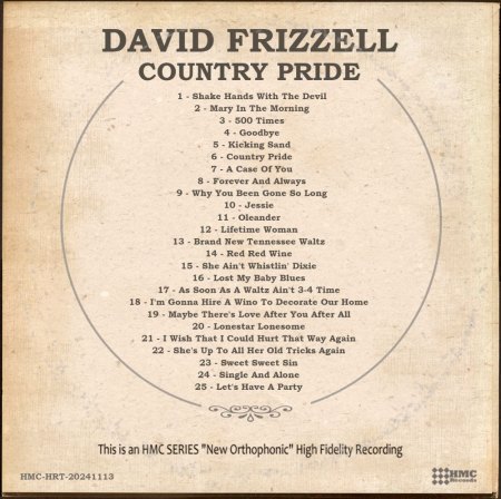 DAVID FRIZZELL